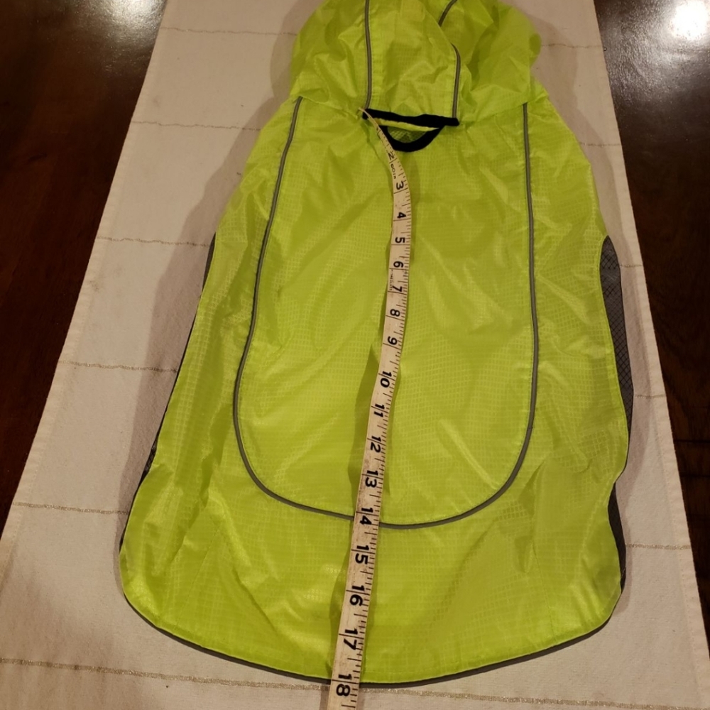 ❤️😍 Host Pick! 🐕❤️  Rain Jacket With Reflective Accents L - Picture 7 of 12